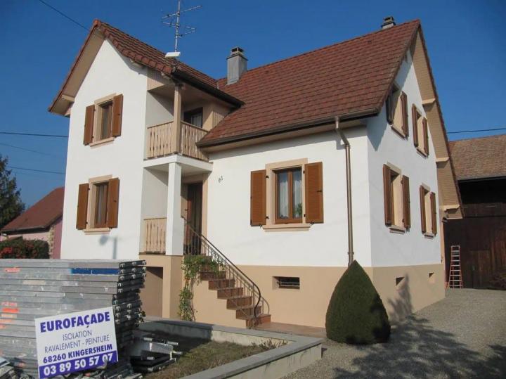 Ravalement de Façade Mulhouse dans le Haut-Rhin