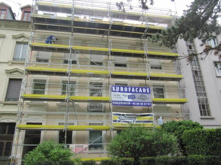 Ravalement de Façade Mulhouse dans le Haut-Rhin